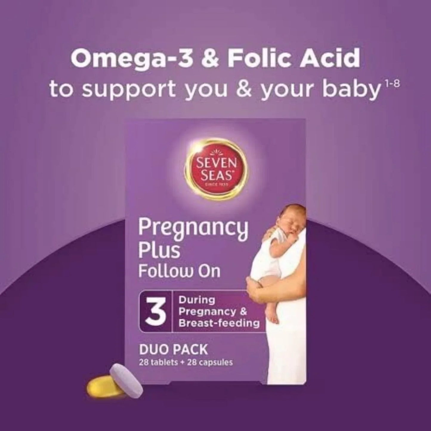 Seven Seas Pregnancy & Breast Feeding Vitamins 56 pcs