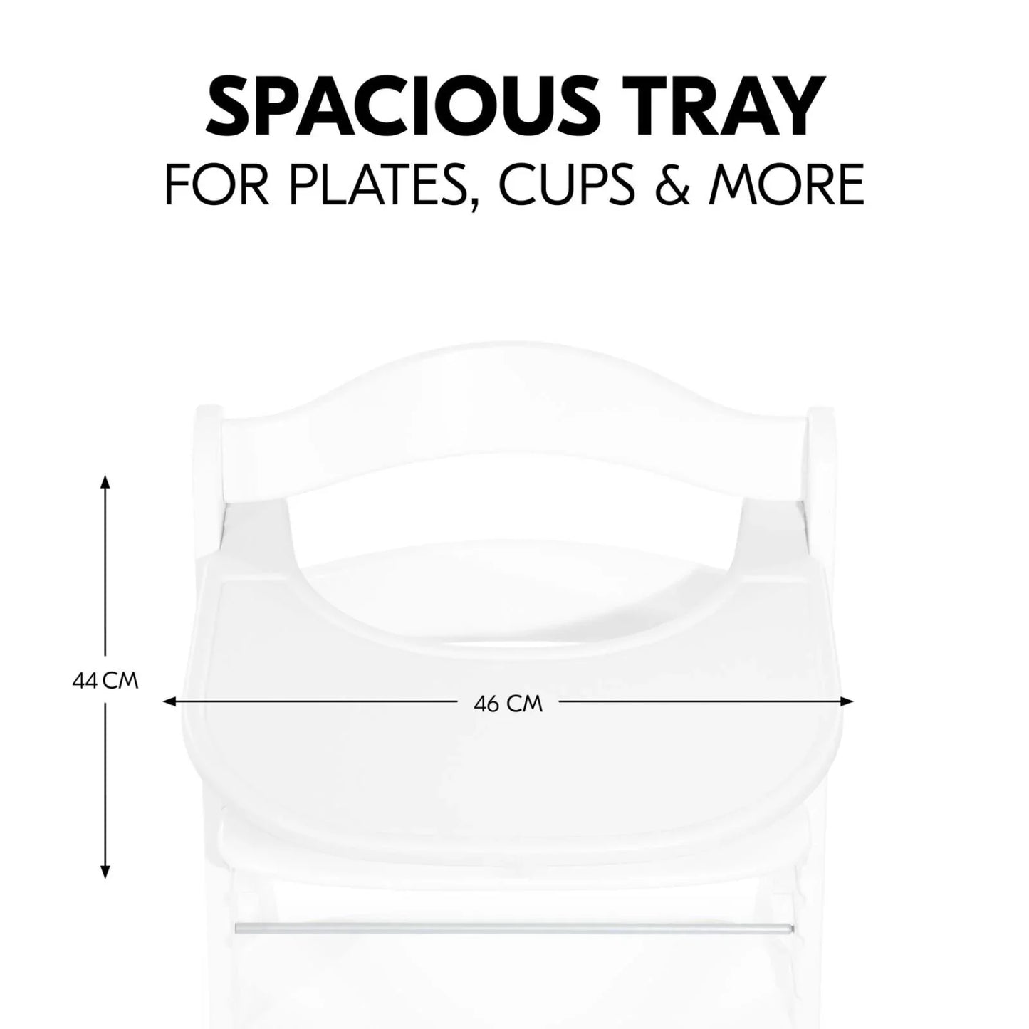 Hauck Alpha Click Tray - White