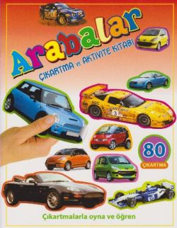 Arabalar-Çıkartma ve Aktivite Kitabı – Kolektif – Parıltı Yayınları – kitap kapağı