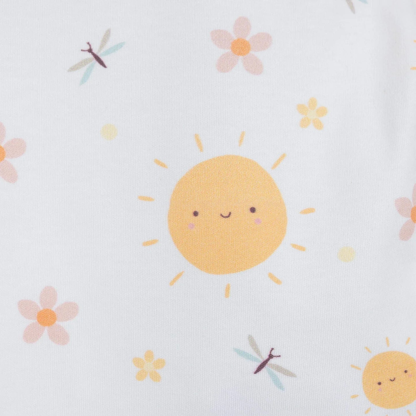 Pambuliq Baby Girl Long Sleeve Pyjamas Set - Light Yellow