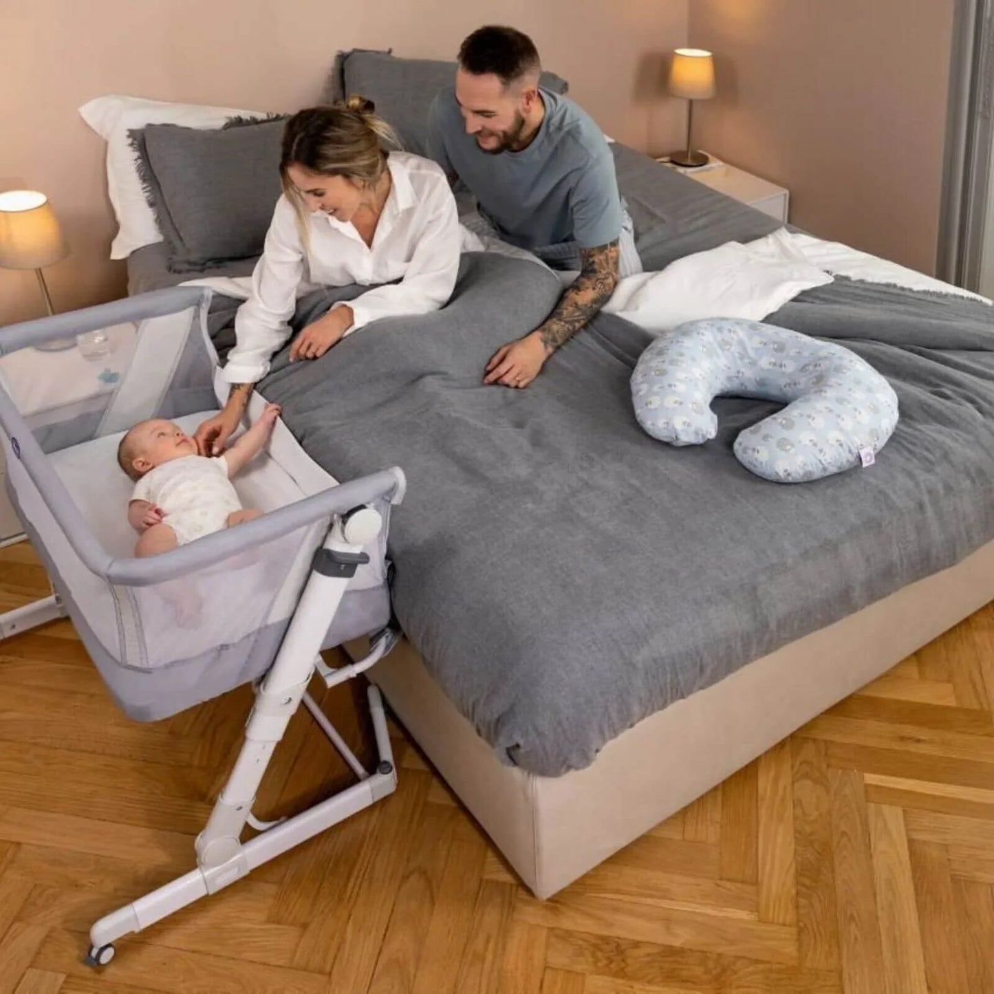 Chicco Next2Me Pop Up Crib - Atmosphere