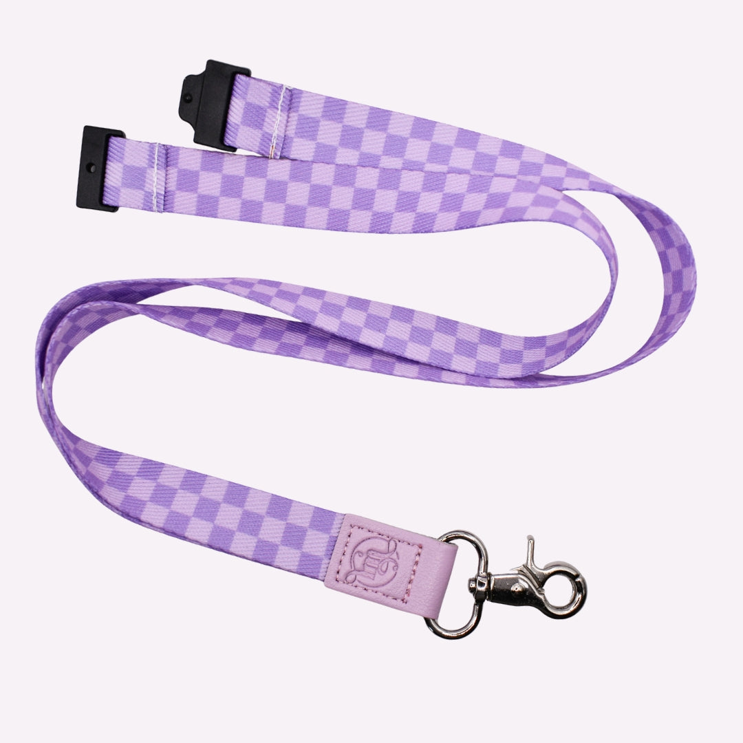 Purple Checkered