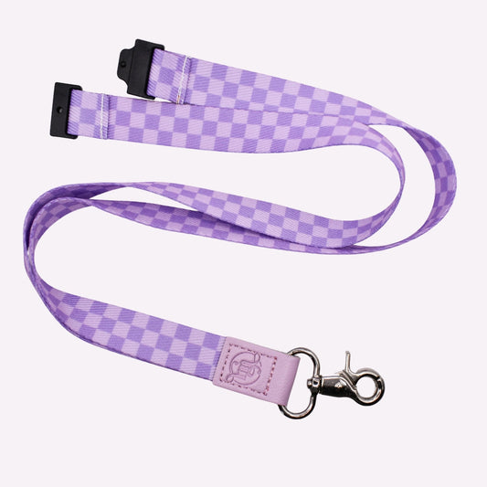 Purple Checkered