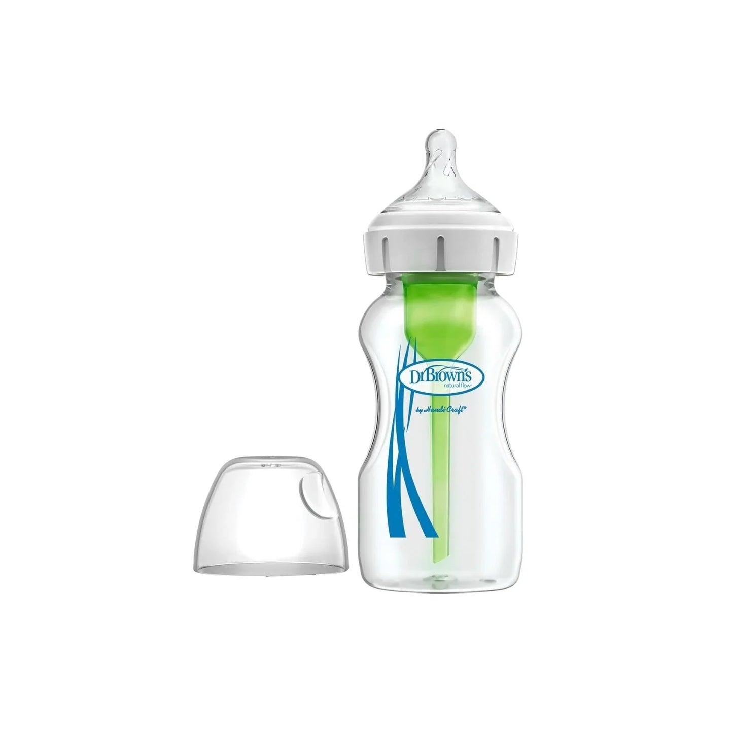 Dr. Brown's Options+ Anti-Colic Wide Neck Glass Baby Bottle 270ml