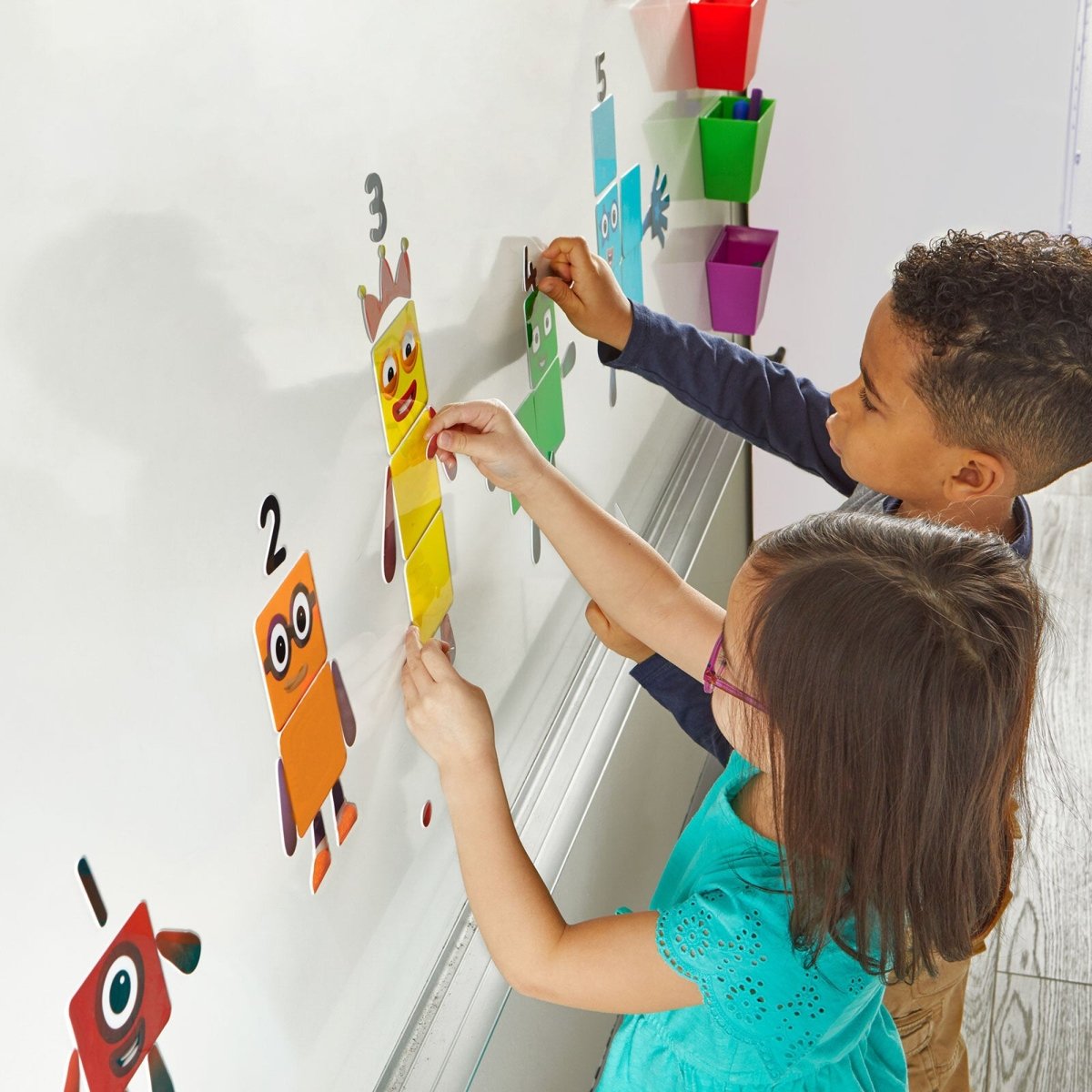 Numberblocks Reusable Clings