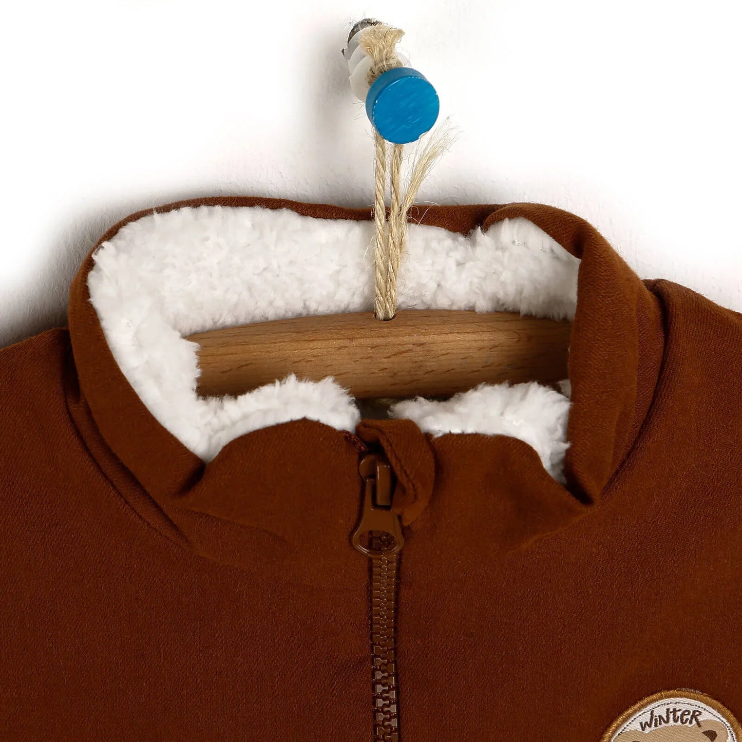 BabyZ Sweatshirt-Vest-Bottom - Brown