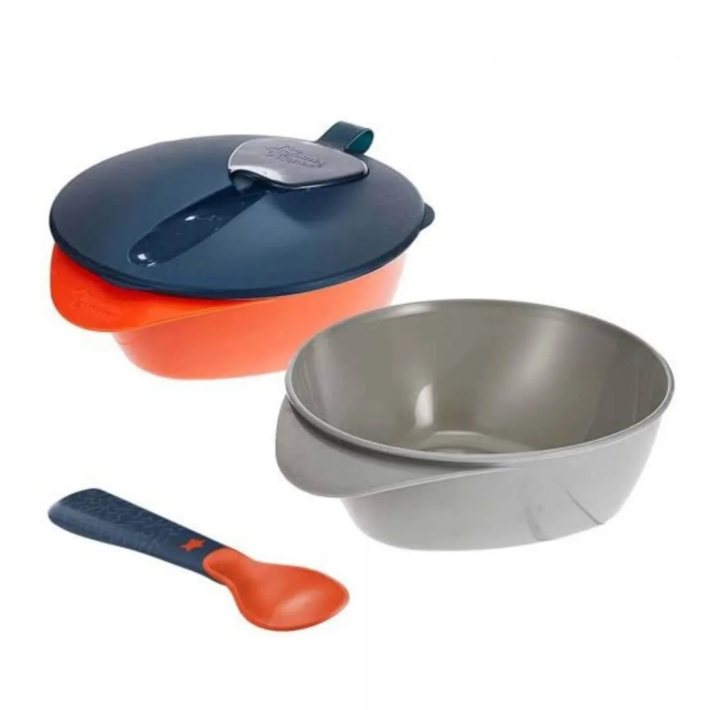 Tommee Tippee 2 Feeding Bowls with Spoon and Lid