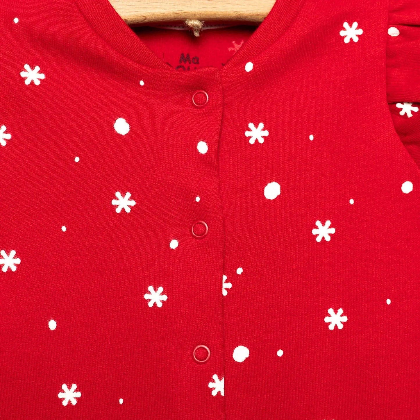 Ma Douce Baby Newborn Jumpsuit - Red