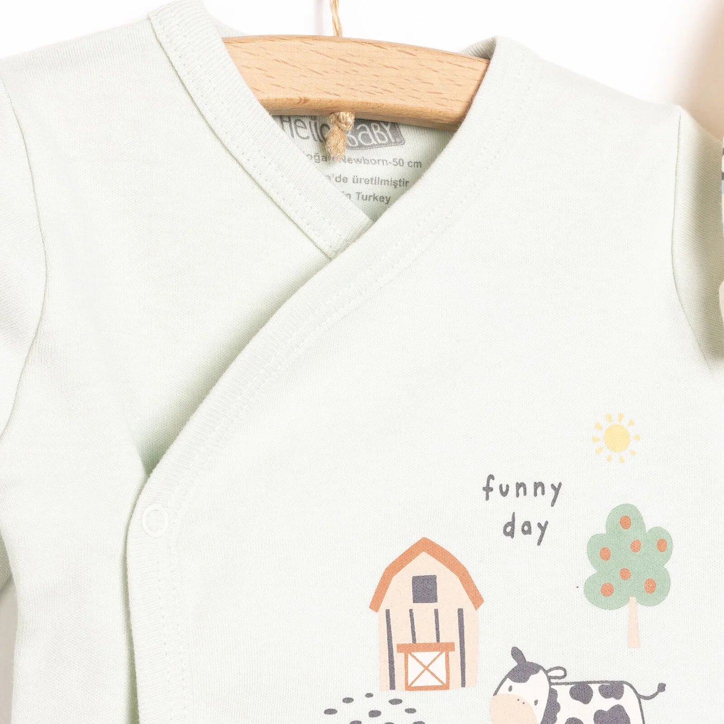 HelloBaby Boy 5 Piece Newborn Gift Set - Green