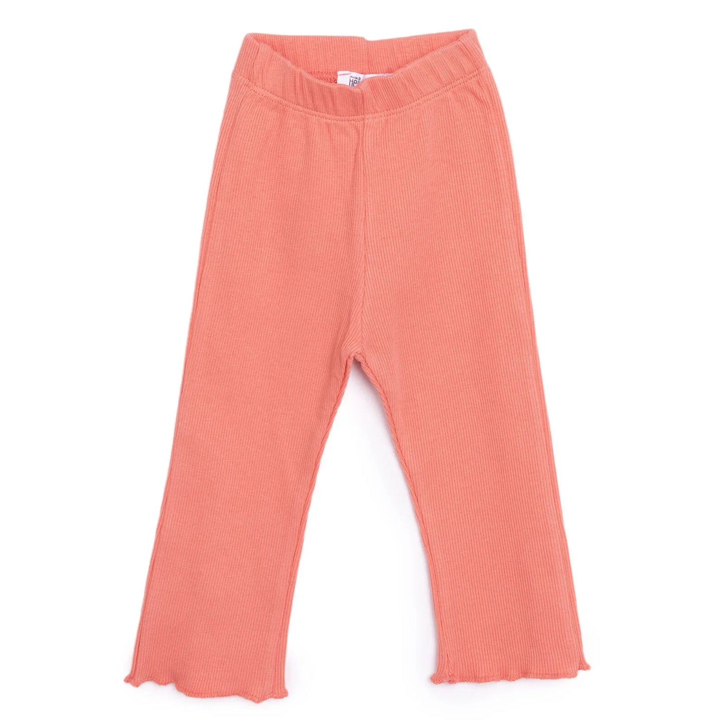 HelloBaby Basic Flare Camisole Leggings - Coral