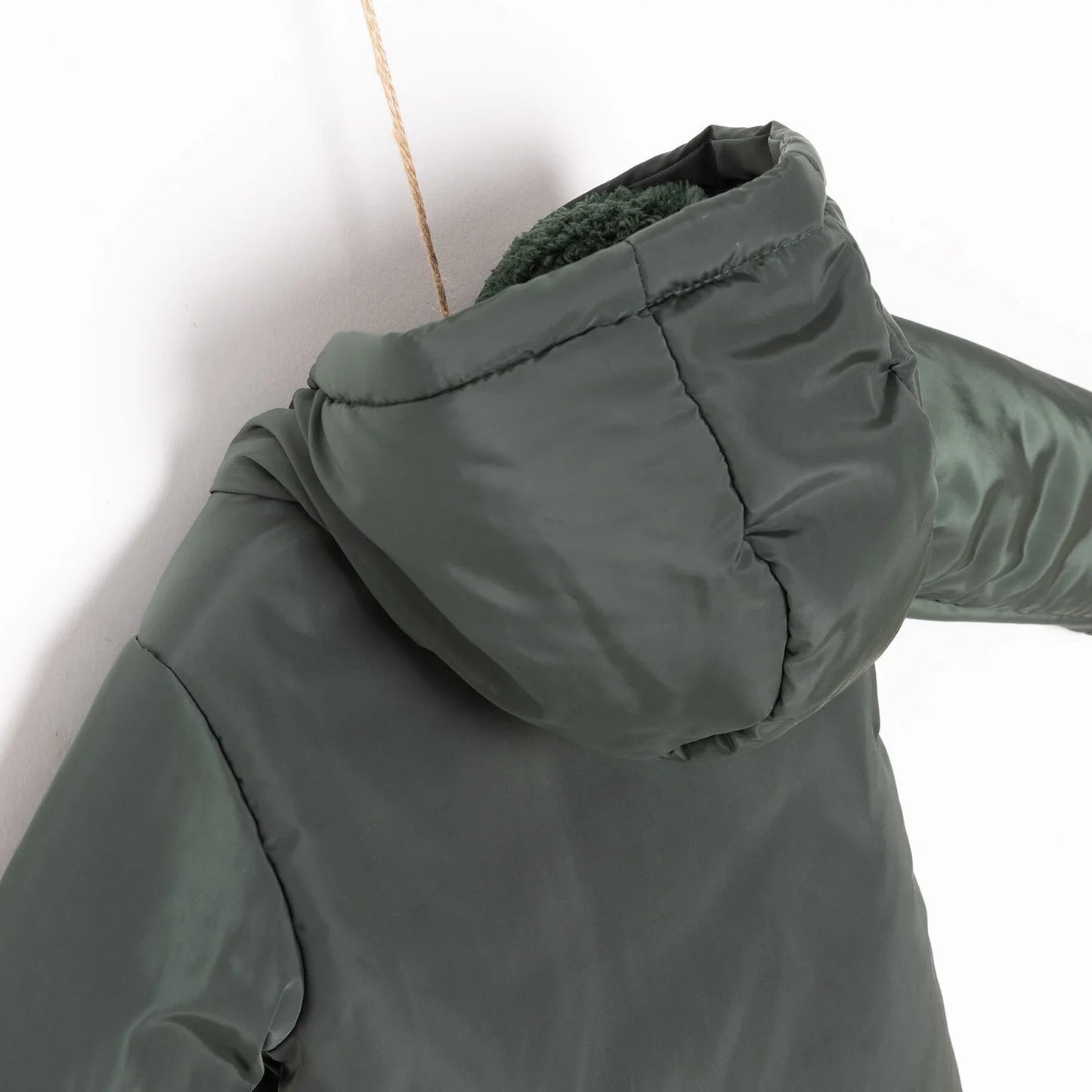 HelloBaby Hooded Coat - Green