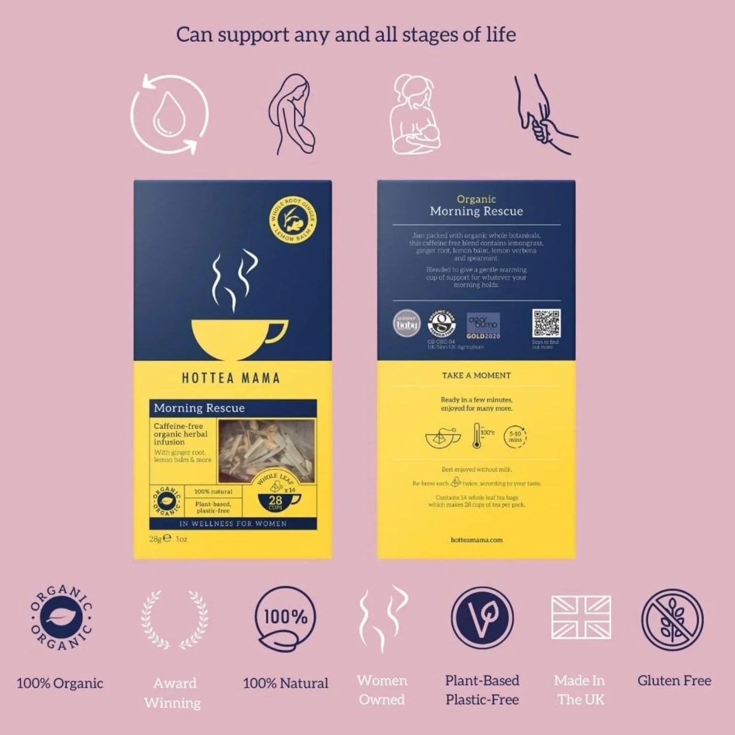 HotTea Mama Organic Morning Rescue