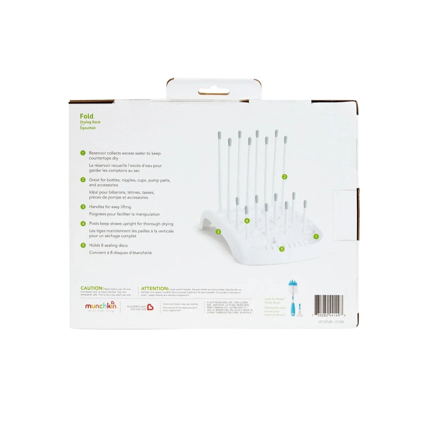 Munchkin Fold Deluxe Bottle Drying Rack