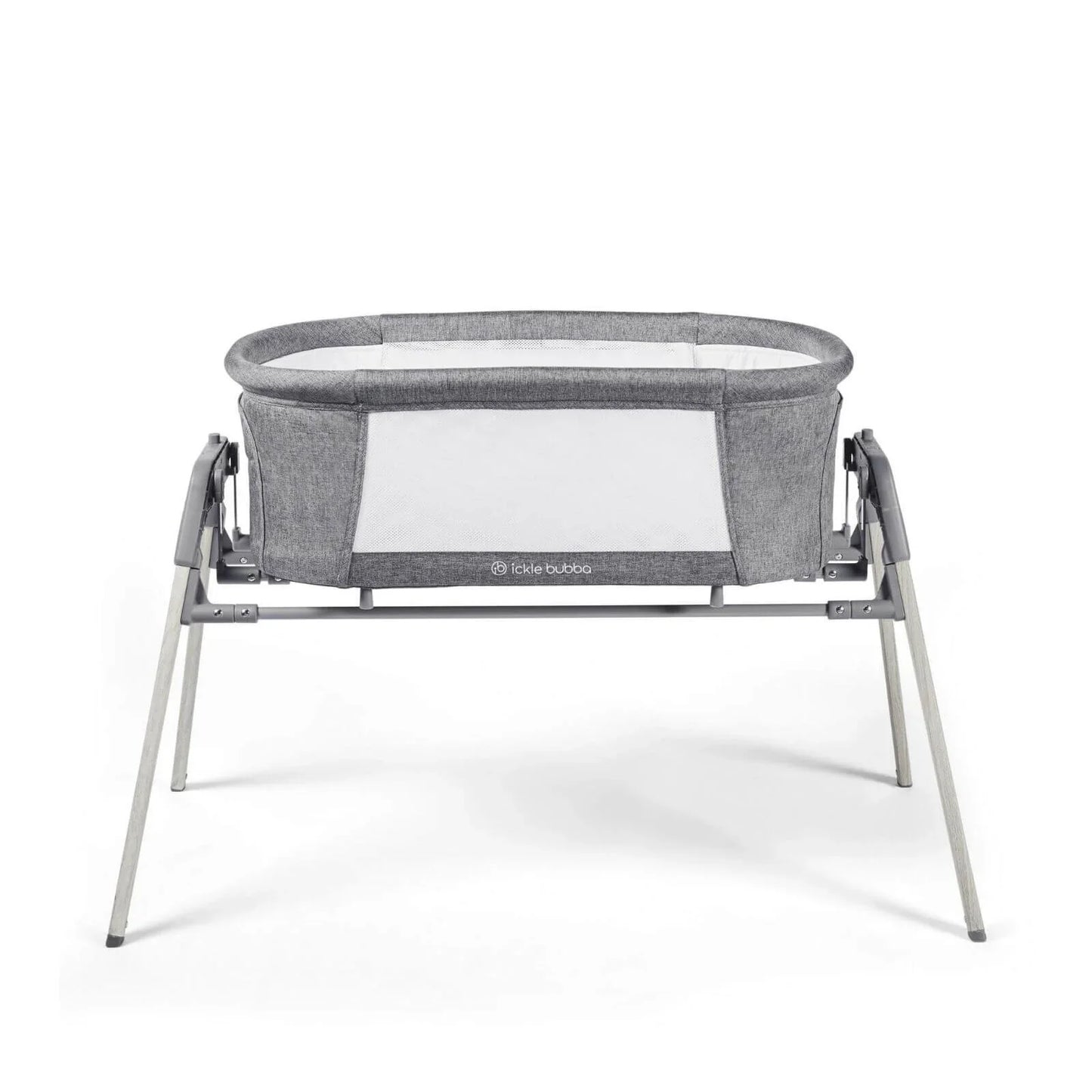 Ickle Bubba Drift Gliding Crib - Ash Grey