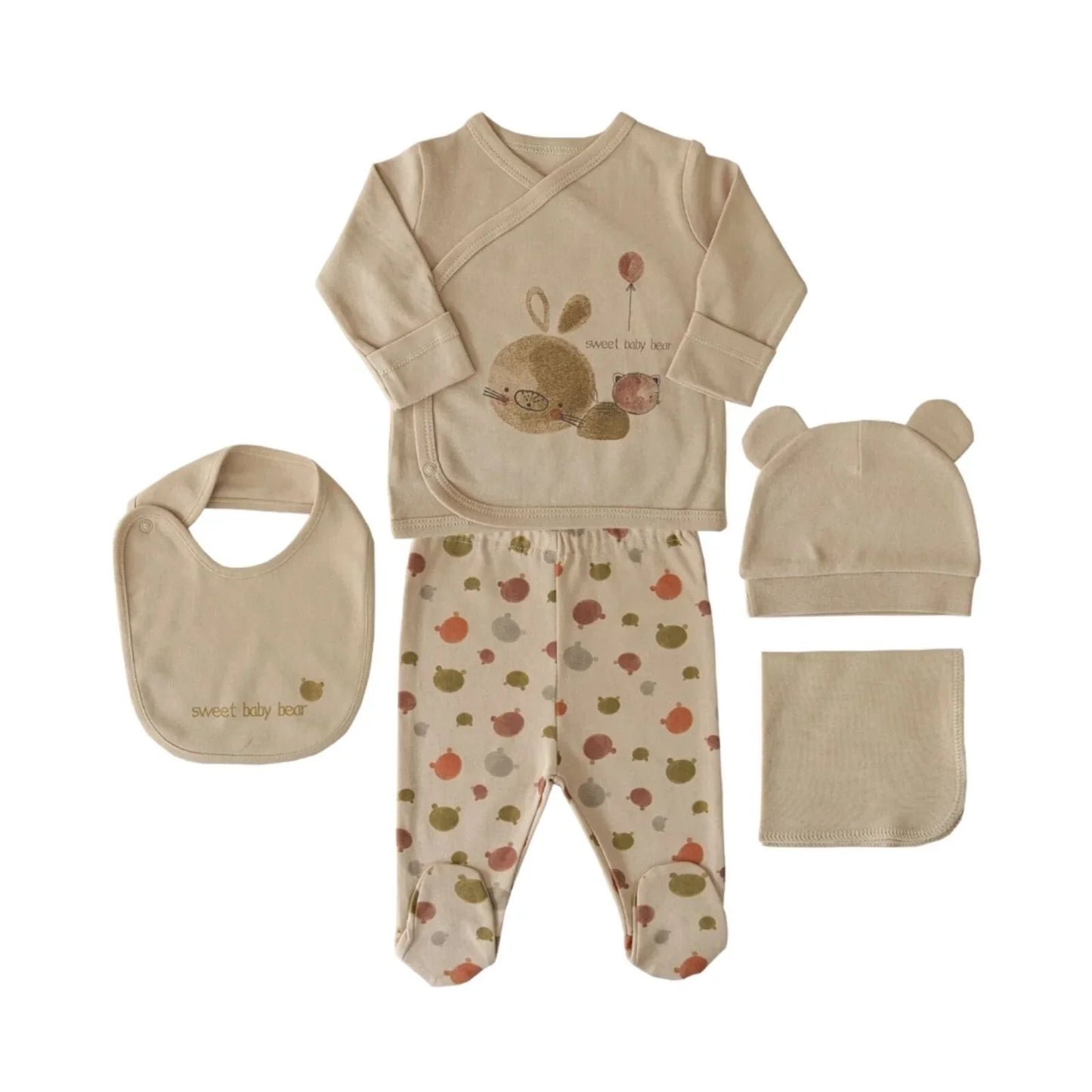 Kitikate Organic Oslo Newborn Set 5 pcs