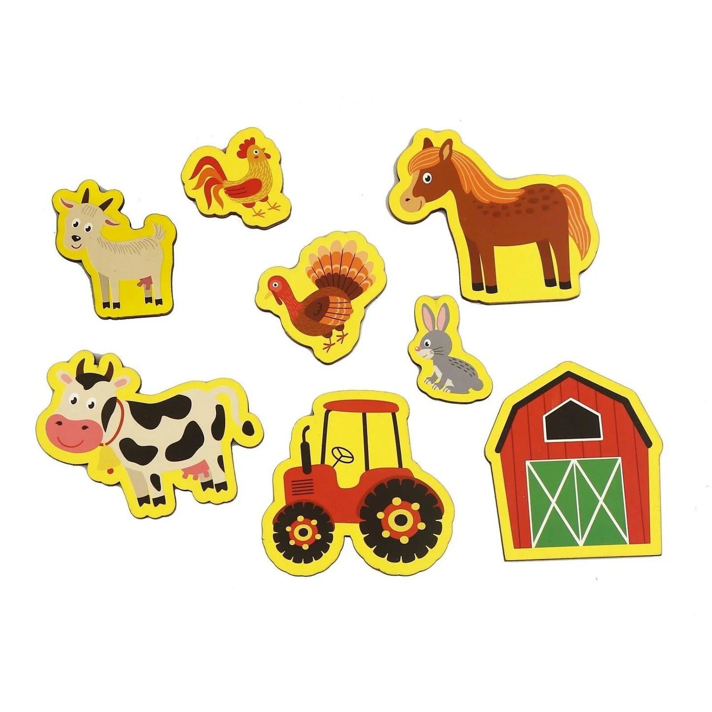 Rossie Magnet Farm Figures