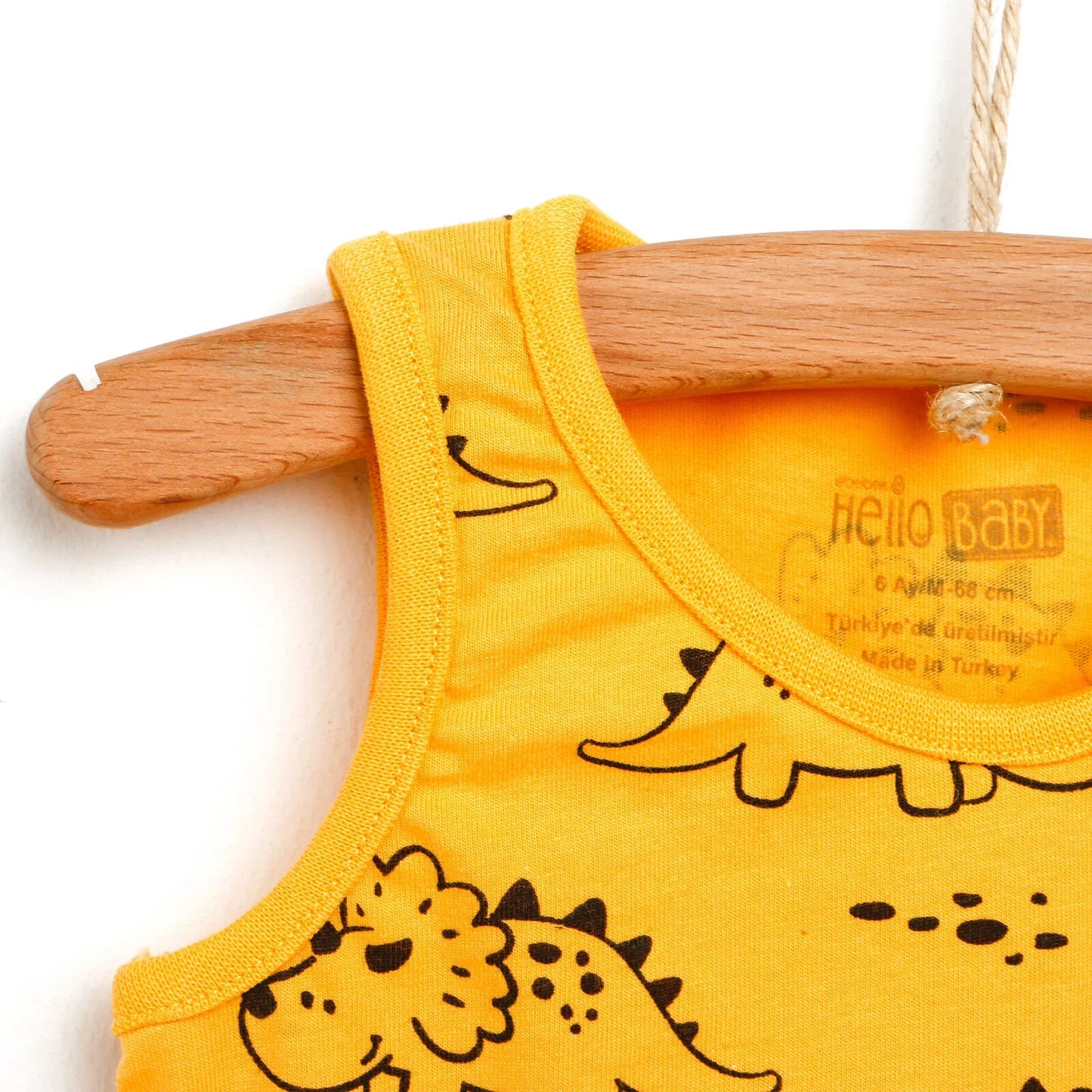 HelloBaby Basic Baby Boy Tank Top - Yellow