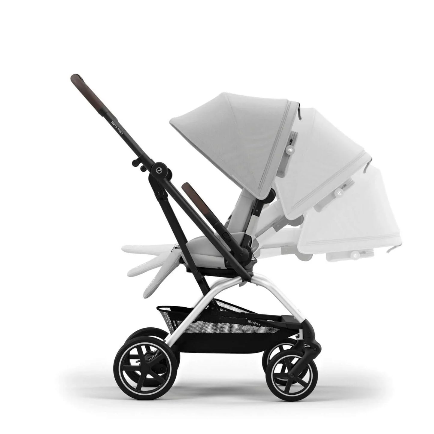 Outlet - Cybex Eezy S Twist+2 Pushchair - Fog Grey