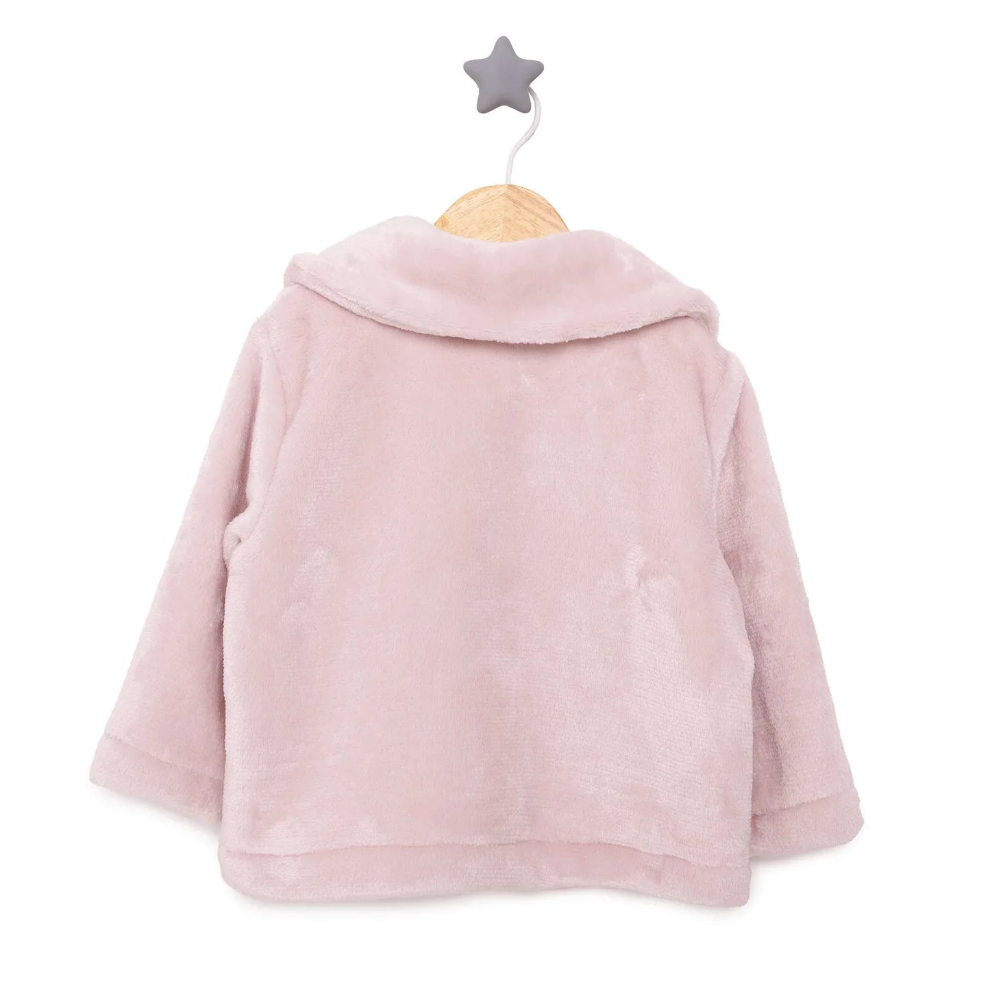 HelloBaby Basic Girl Welsoft Cardigan - Powder