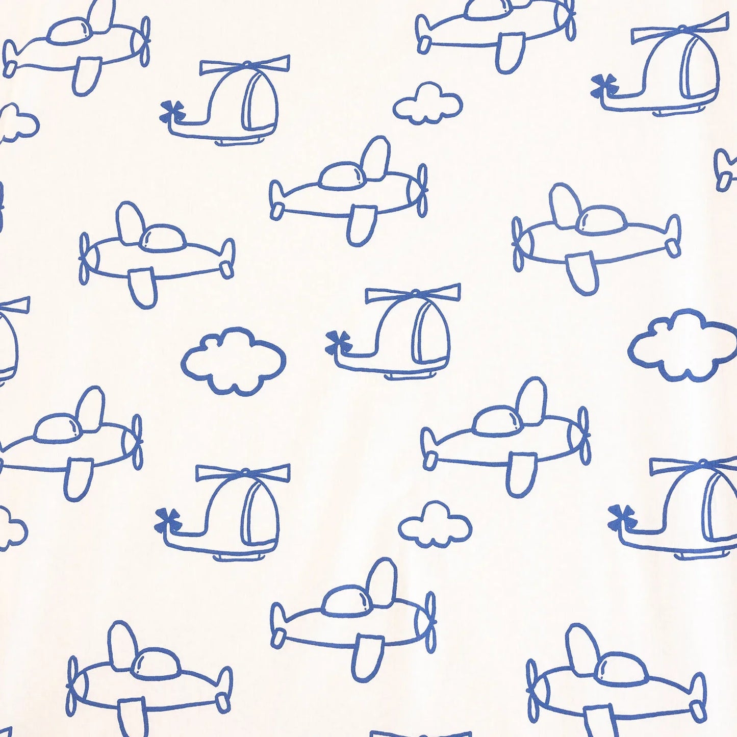 Little Dreams Baby Boy Crib Sheet - Blue