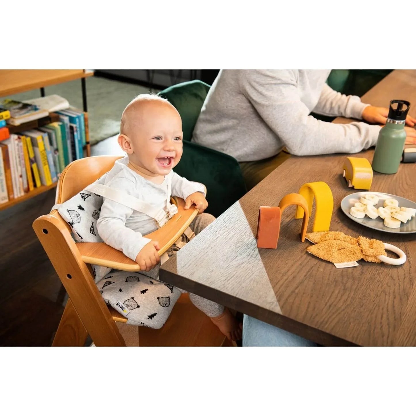 Hauck Alpha+ Wooden Highchair - Natural