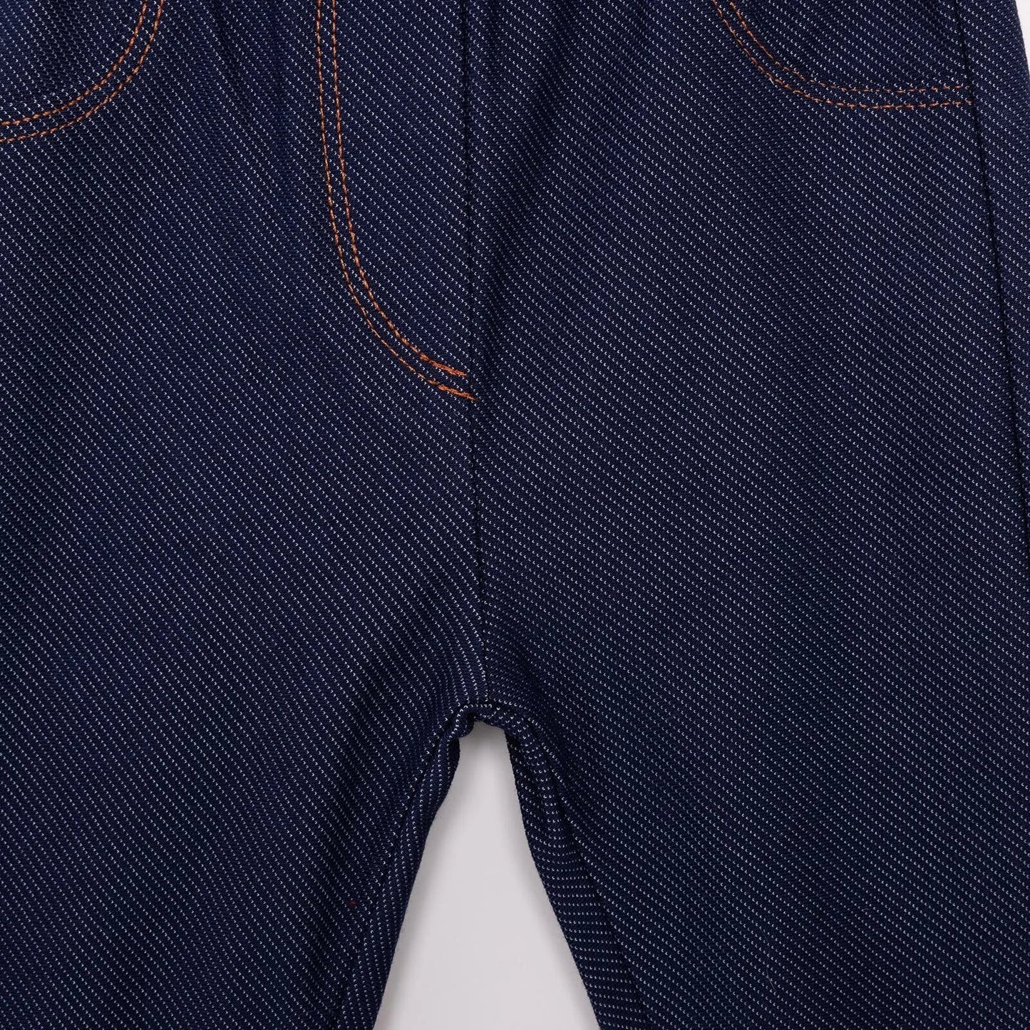 HelloBaby Girl Leggings - Indigo