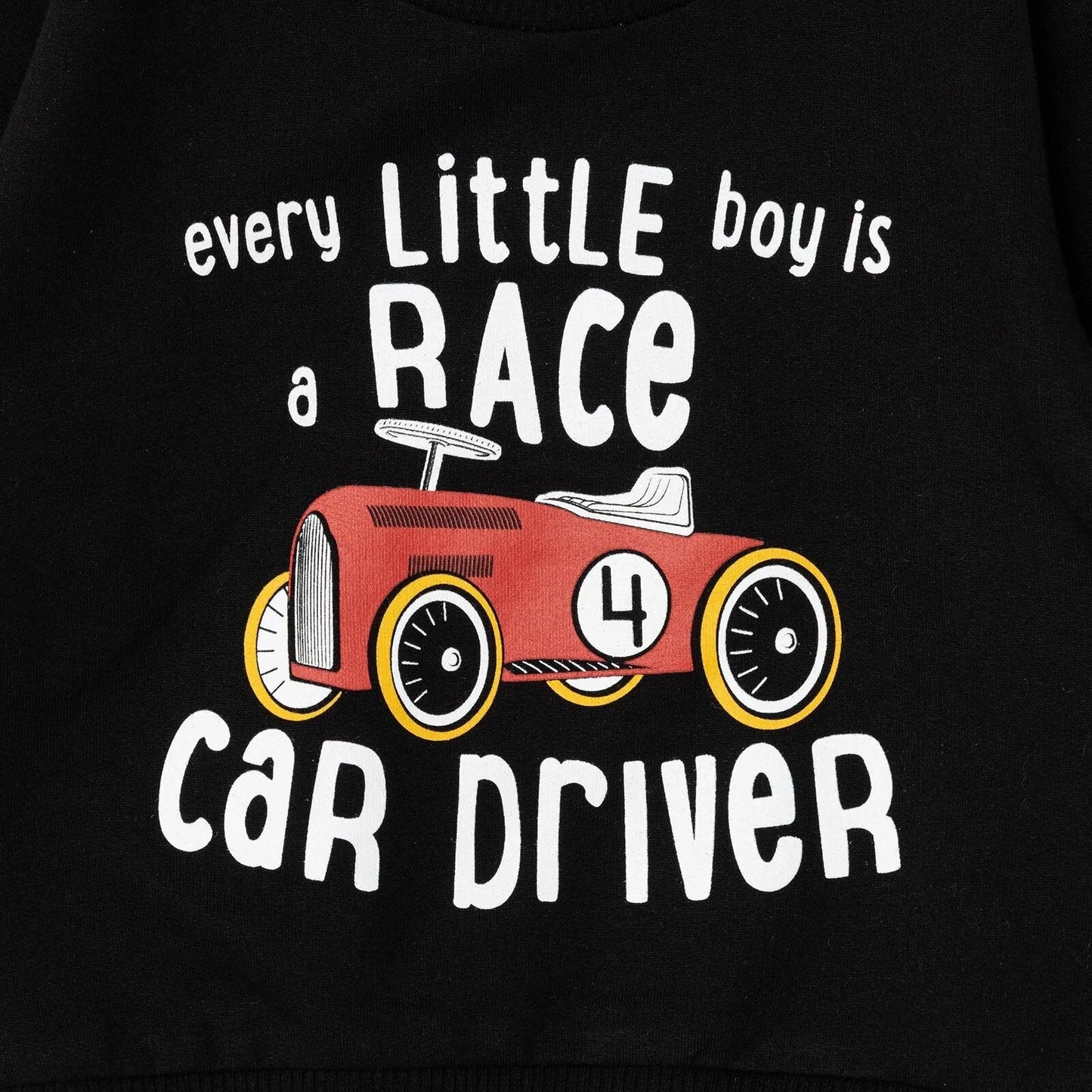 HelloBaby Basic Baby Boy Sweatshirt - Black