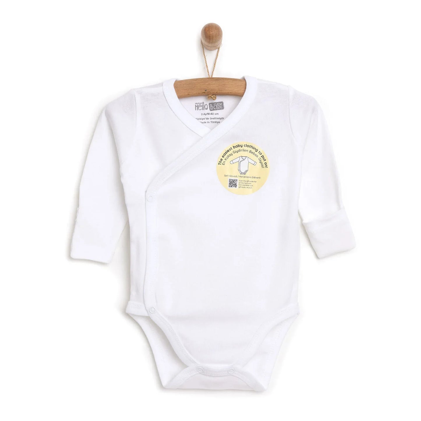 HelloBaby Bodysuit - Ecru