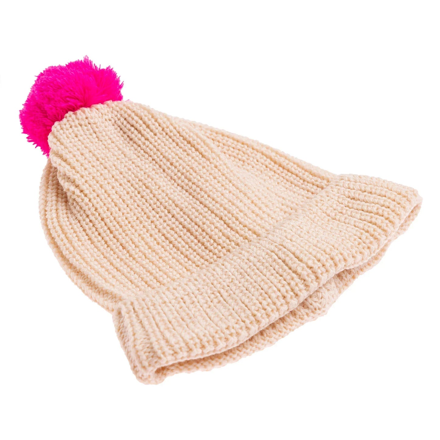 HelloBaby Girl Beanie - Ecru