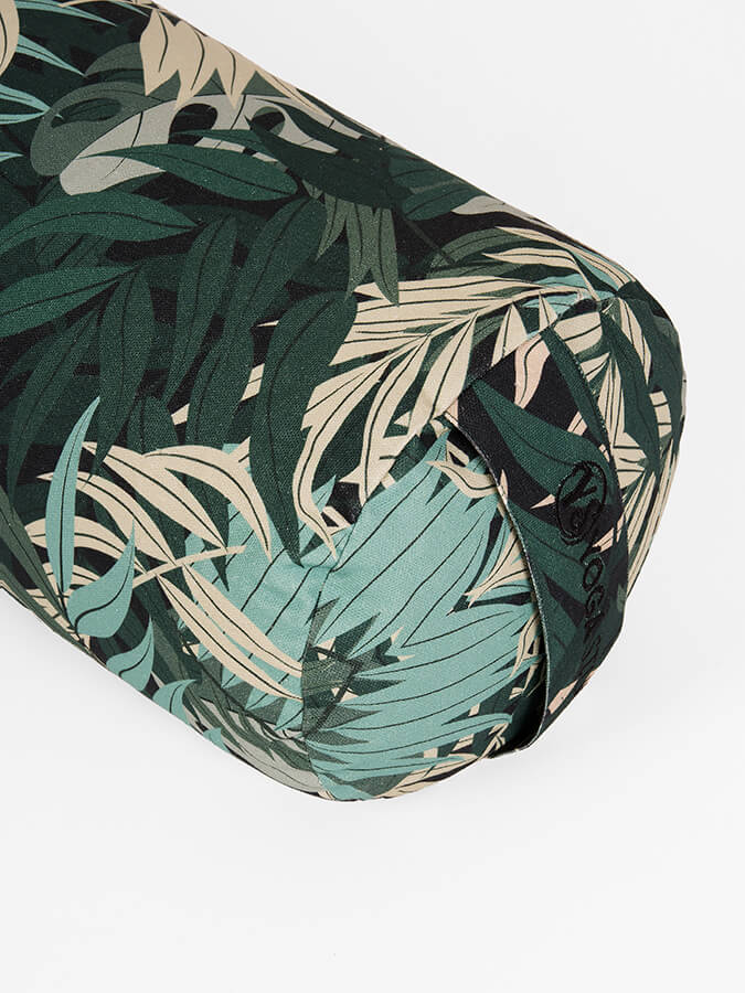 Yoga Studio Organic Buckwheat Floral Meditation Bolster Cushion