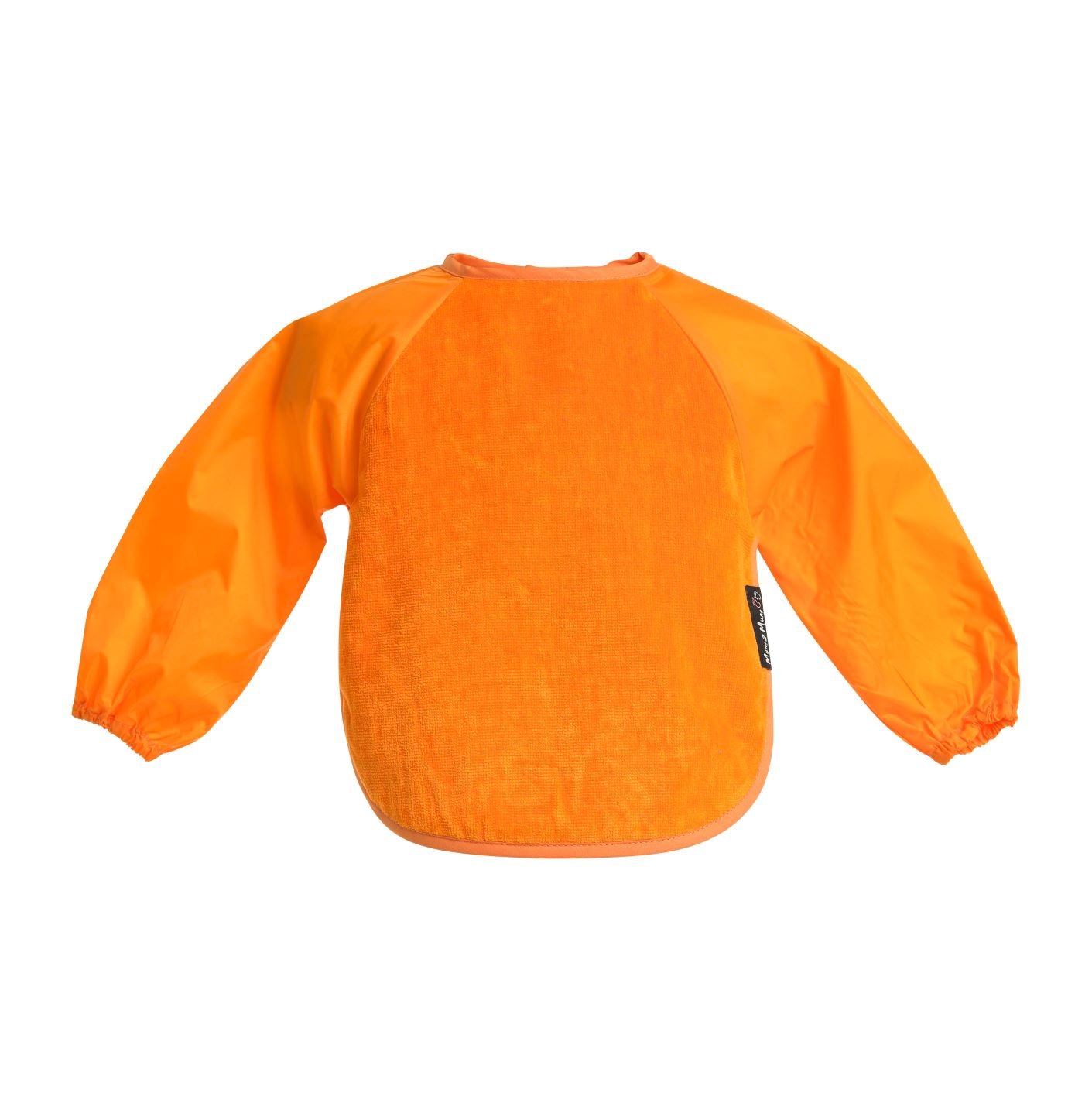 2 PACK - Mum 2 Mum Long Sleeved Wonder Bibs LARGE 18m - 3 years - Orange & Navy - mezetto Baby&More Baby&More