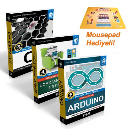Arduino Eğitim Seti 2 (3 Kitap)
