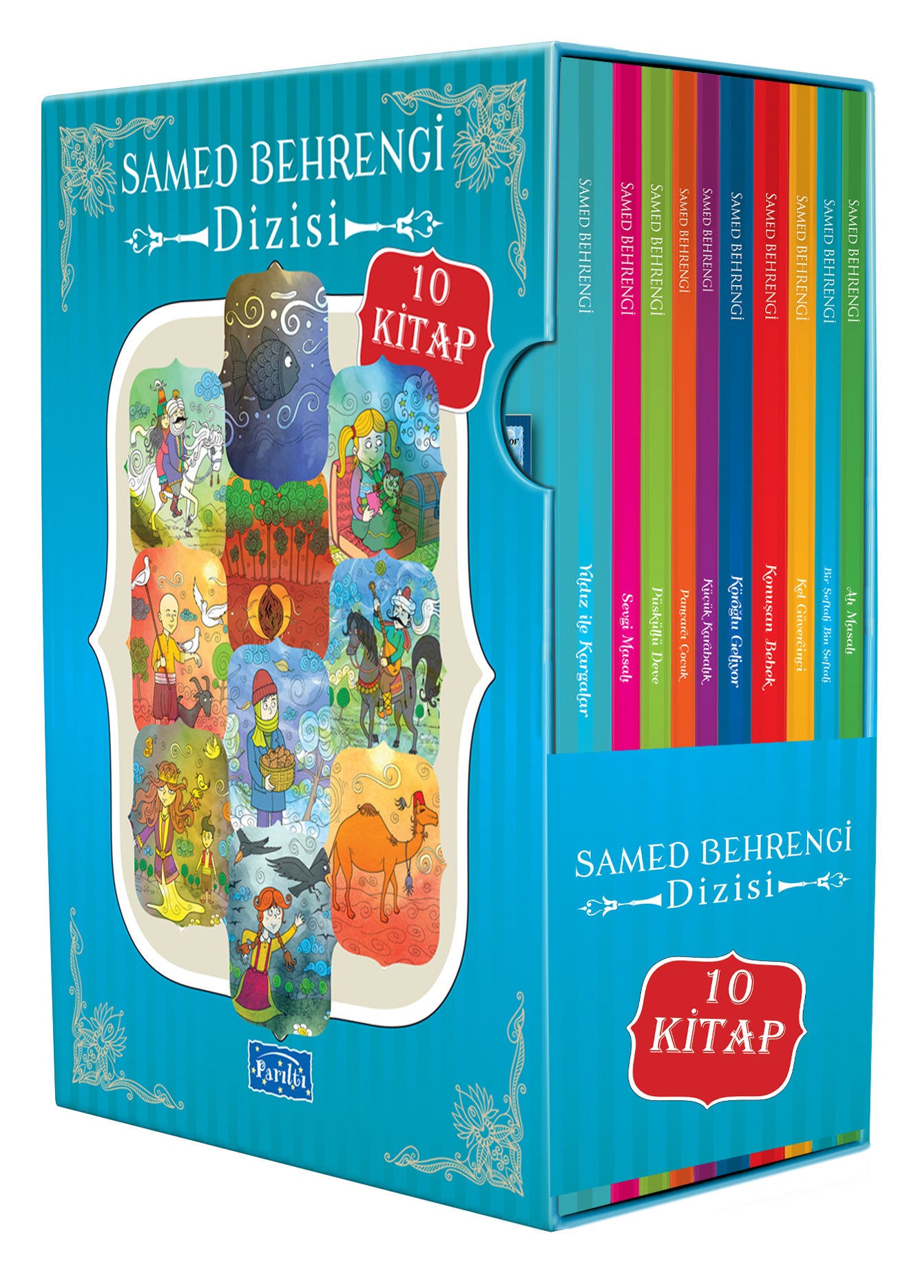 Samed Behrengi Dizisi 10 Kitap Set – Samed Behrengi – Parıltı Yayınları – kitap kapağı
