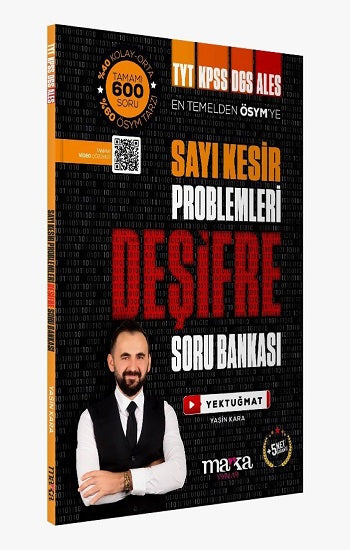 2025 En Temelden ÖSYM’ye Sayı Kesir Problemleri Yaktugmat Soru Bankası (Ciltli)
