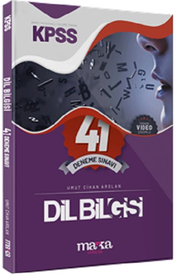 2025 KPSS Dil Bilgisi Tamamı Video Çözümlü 41 Deneme (Ciltli)