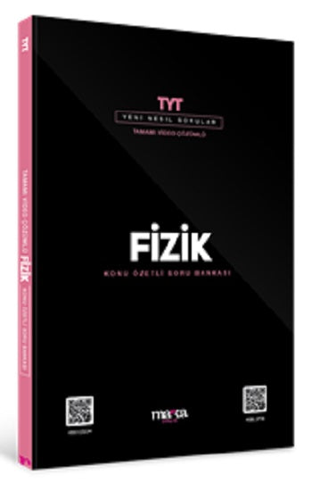 2025 TYT Fizik Konu Özetli Yeni Nesil Soru Bankası Tamamı Video Çözümlü (Ciltli)