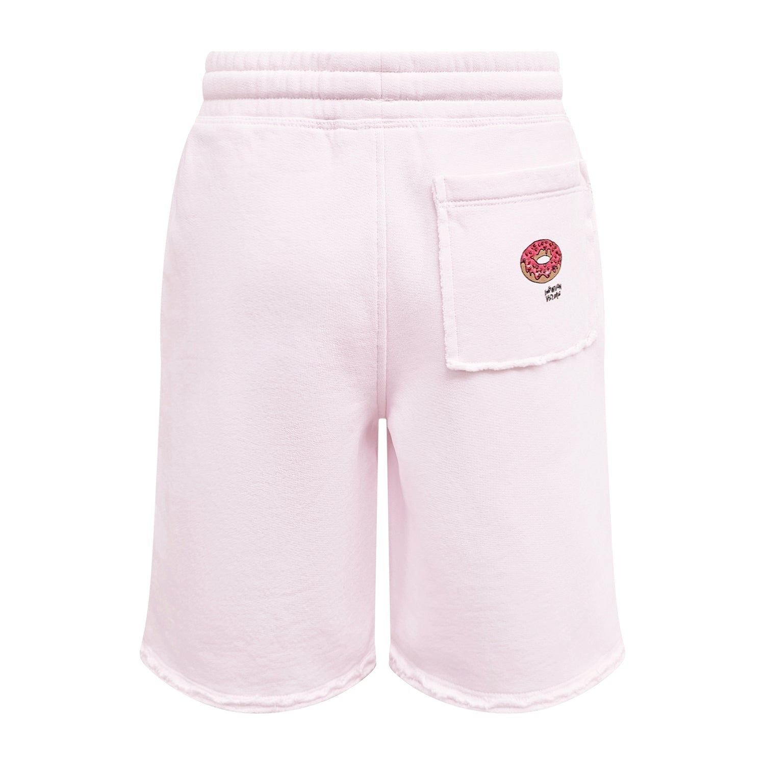 Boys and Girls Sweat Shorts in Pink-1
