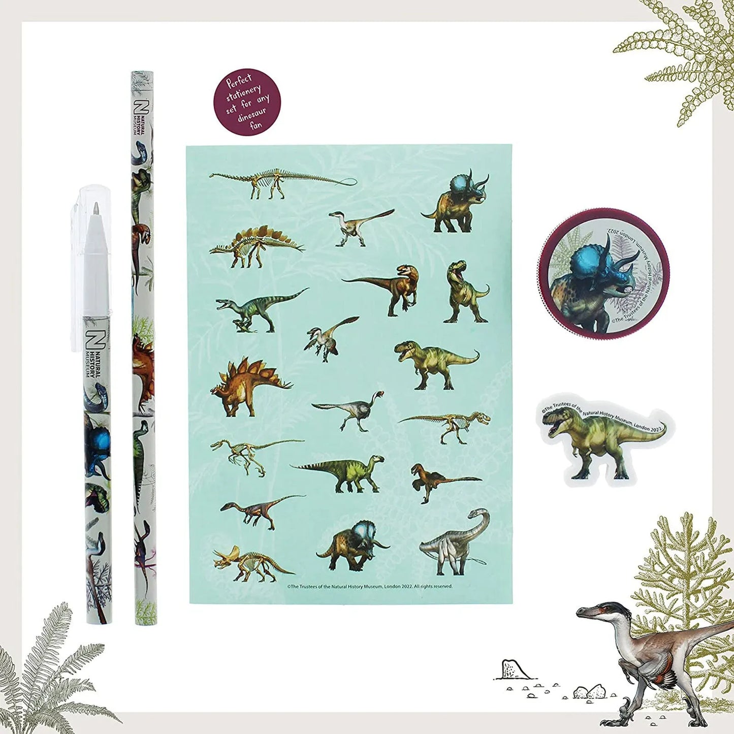 National History Museum Large Stationery Set