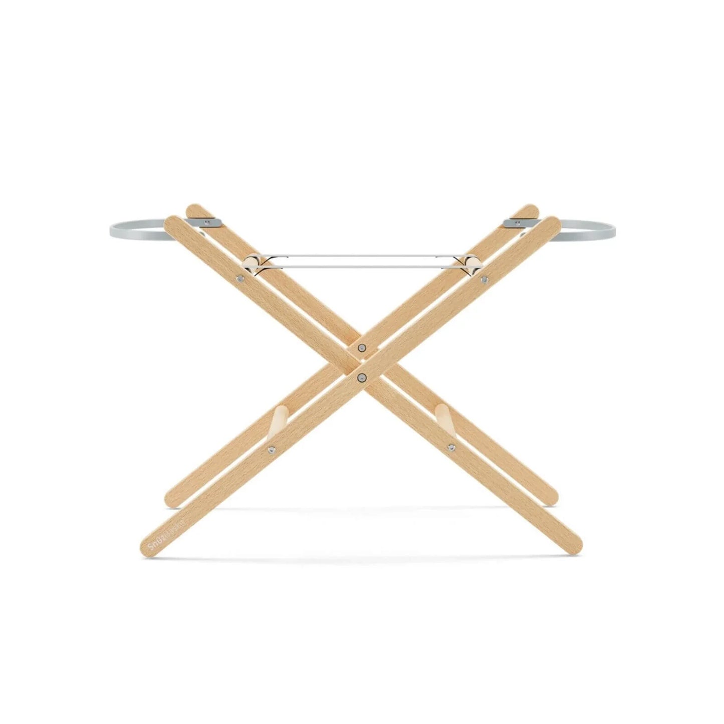 Snüz Baskit Moses Basket & Stand Bundle - Dark Grey & Natural