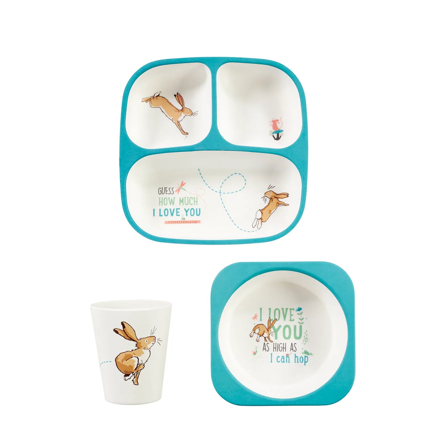 Guess How Much I Love You Breakfast Set 6+ months Pack of 3