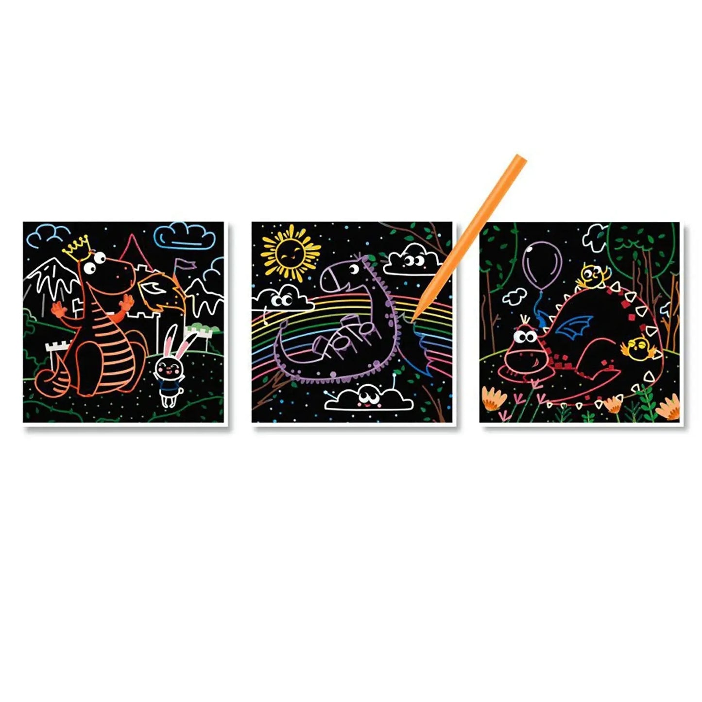 Dodo Scratch Set Dragons