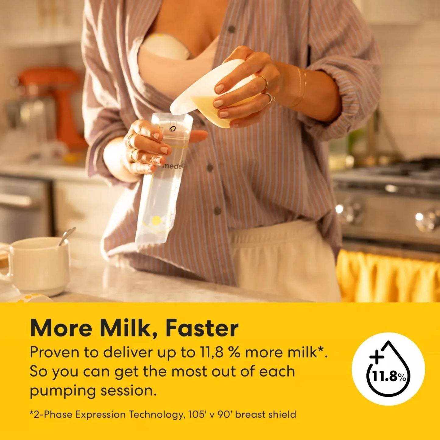 Medela Motion InBra Single Electric Wearable Breast Pump