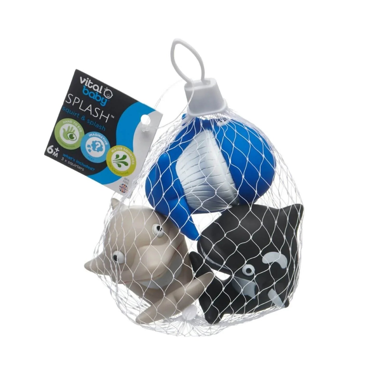 Vital Baby SPLASH Squirt & Splash Sharks and Whales