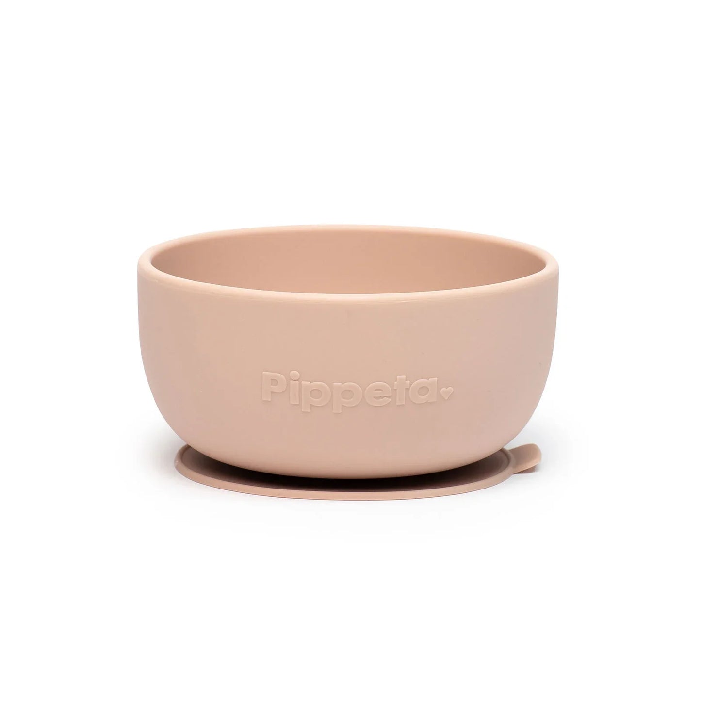 Pippeta Silicone Suction Bowl - Ash Rose