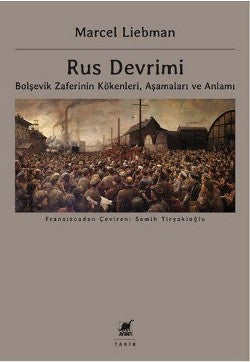 Rus Devrimi – Marcel Liebman – Ayrıntı Yayınları – kitap kapağı