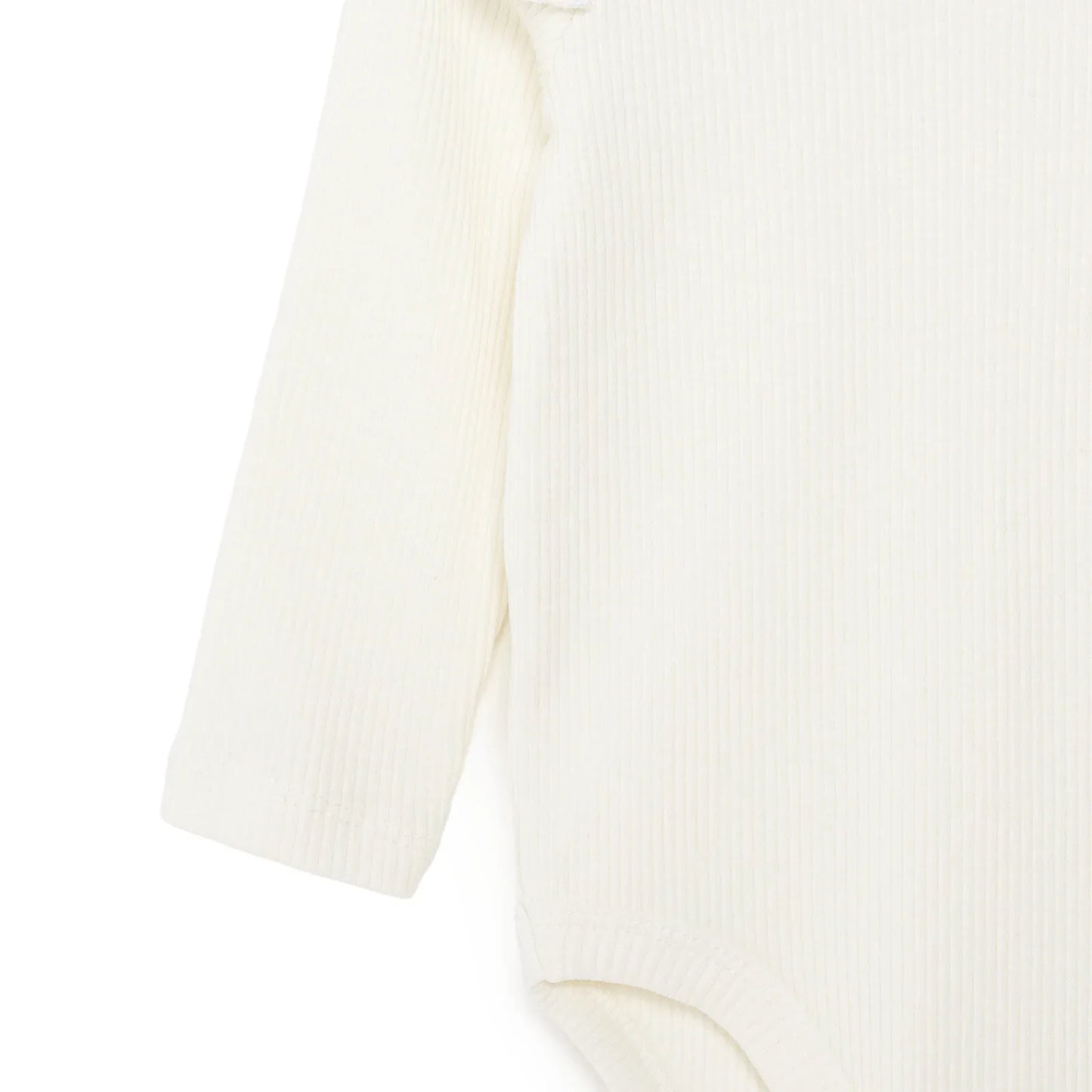 HelloBaby Girl Long Sleeve Bodysuit - Ecru