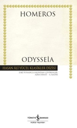Odysseia – Homeros – İş Bankası Kültür Yayınları – kitap kapağı