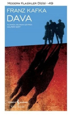 Dava – Franz Kafka – İş Bankası Kültür Yayınları – kitap kapağı