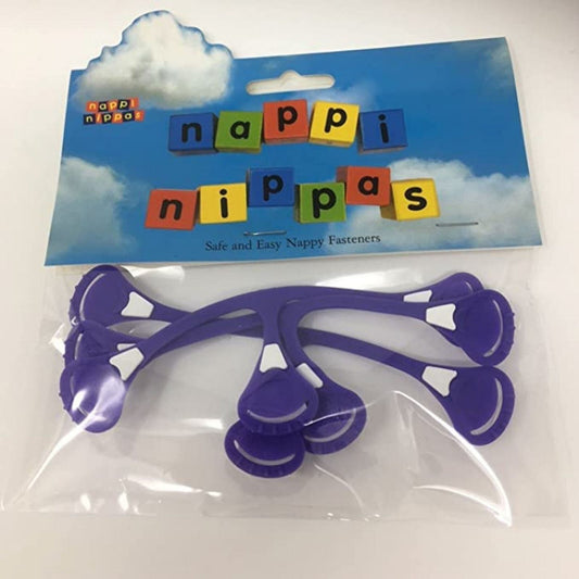 Nappi Nippas No Pin Fasten - Purple