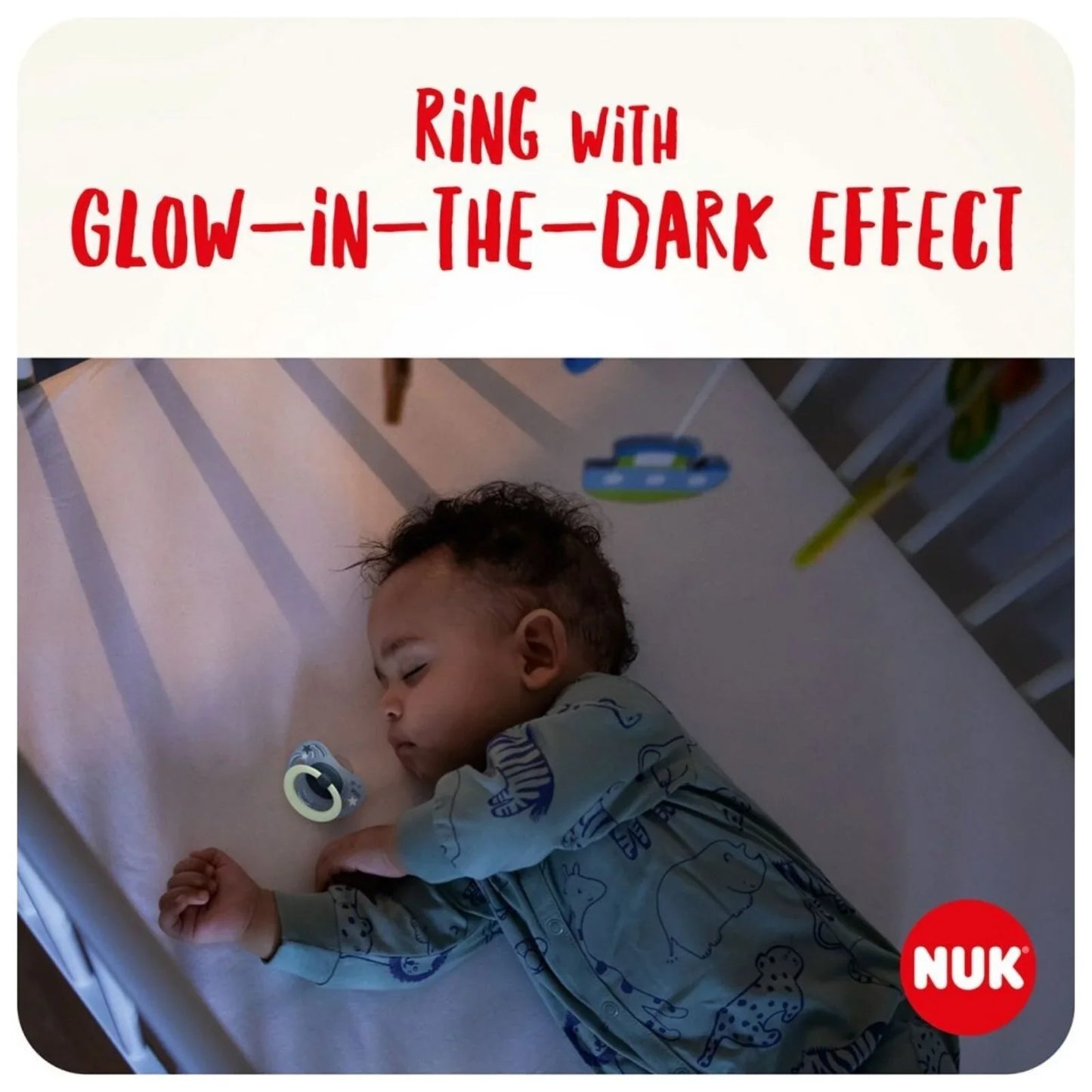 NUK Signature Silicone Soothers 0-6 months - Night Blue